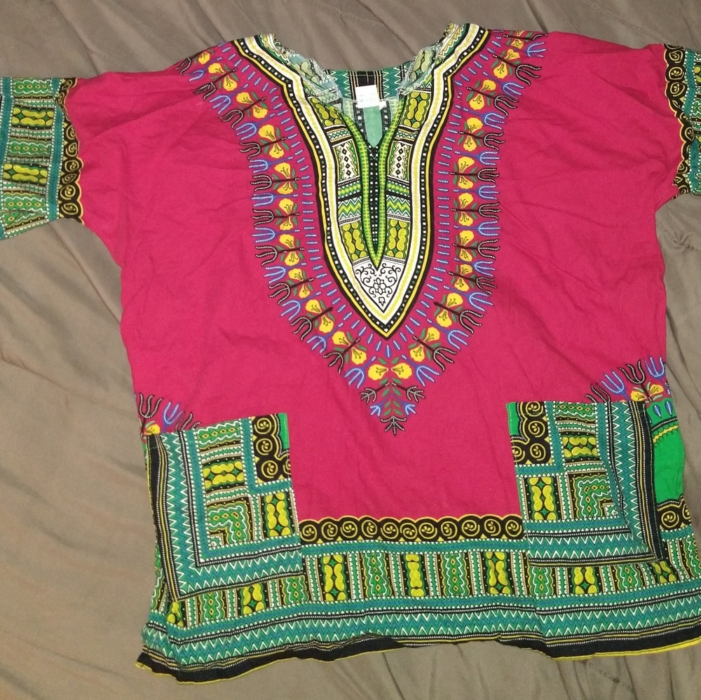 Red Dashiki